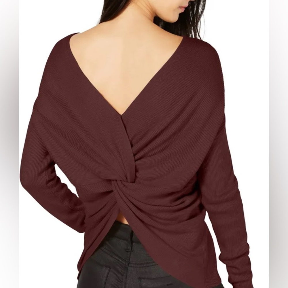 Bar III twisted back sweater - XL